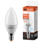 Светодиодная лампа WOLTA 5Вт 4000K E14 свеча матовая 25SC5E14