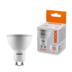 Светодиодная лампа WOLTA 5Вт 4000K GU10 матовая 25SPAR16-230-5GU10