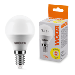 Светодиодная лампа WOLTA 7.5Вт 3000K E14 груша матовая 25Y45GL7.5E14