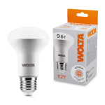 Светодиодная лампа WOLTA 9Вт 4000K E27 грибок матовый 25S63R9E27