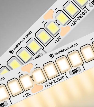 Светодиодная лента Ambrella Light LED Strip 12В 2835 17Вт/м 3000K 5м IP20 GS1401