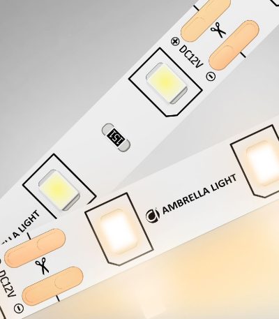 Светодиодная лента Ambrella Light LED Strip 12В 2835 4,8Вт/м 3000K 5м IP20 GS1001