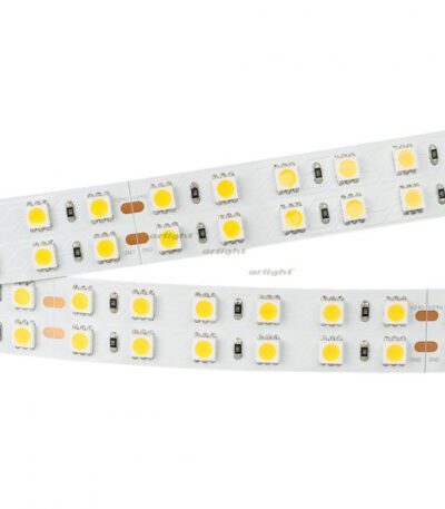 Светодиодная лента Arlight RT 2-5000 24V Warm2700 2x2 (5060, 720 LED, LUX) 012443