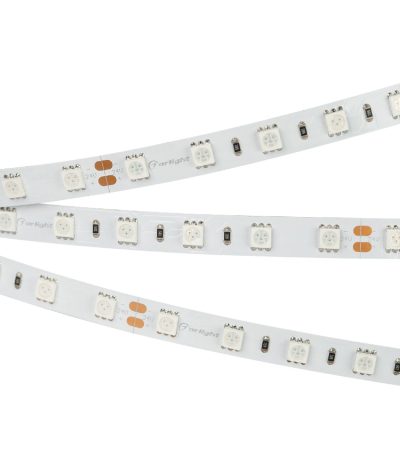 Светодиодная лента Arlight RT-B60-10mm 24V Yellow (14.4 W/m, IP20, 5060, 5m) (Arlight, 14.4 Вт/м, IP20) 008816(2)