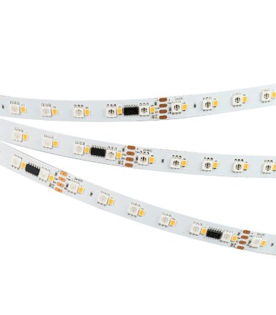 Светодиодная лента Arlight SPI-BA120-12mm 24V RGBW-Day-PX6-BPT (16 W/m, IP20, 5060/2835, 5m) 040621