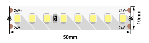 Светодиодная лента DesignLed DSG2160-24-NW-33 013436