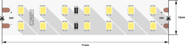 Светодиодная лента DesignLed DSG2196-24-NW-33 000528