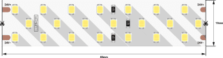 Светодиодная лента DesignLed DSG2252-24-NW-33 000530