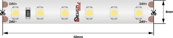 Светодиодная лента DesignLed DSG3120-24-WW-65 001890