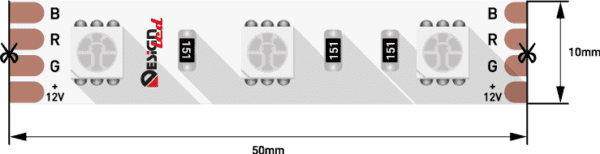 Светодиодная лента DesignLed DSG560-12-RGB-33 000603