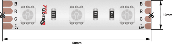 Светодиодная лента DesignLed DSG560-12-RGB-65 001489