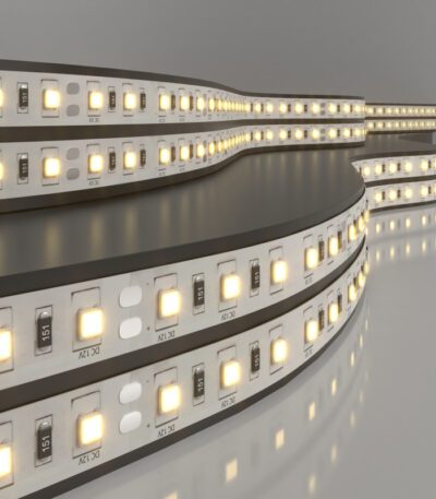 Светодиодная лента Elektrostandard 12V 14,4W 60Led 5050 IP20 теплый белый, 5м 4690389040184