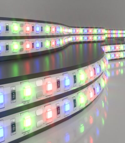 Светодиодная лента Elektrostandard 12V 14,4W 60Led 5050 IP65 RGB, 5м 4690389082139