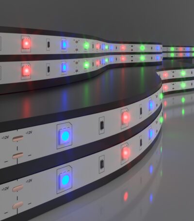 Светодиодная лента Elektrostandard 12V 7,2W 30Led 5050 IP20 RGB, 5м 4690389040160