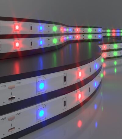 Светодиодная лента Elektrostandard 12V 7,2W 30Led 5050 IP65 RGB, 5м 4690389038457