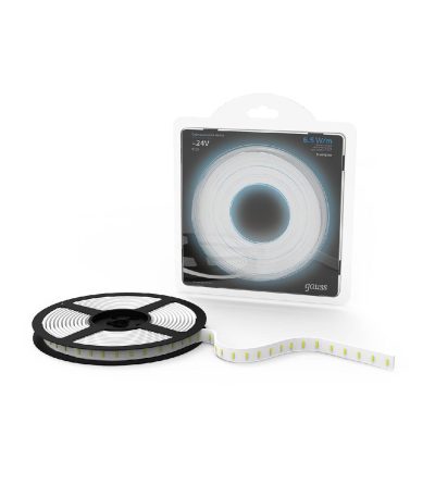 Светодиодная лента Gauss 24В 2835 6,5Вт/м 5000K 5м IP20 312000265