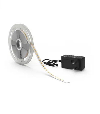 Светодиодная лента Gauss Basic 12В 2835 12Вт/м 3000K 5м IP65 BT070