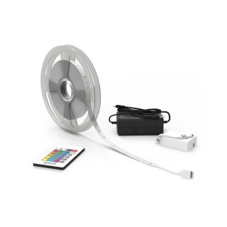 Светодиодная лента Gauss Basic 12В 5050 6Вт/м RGB 5м IP20 BT012