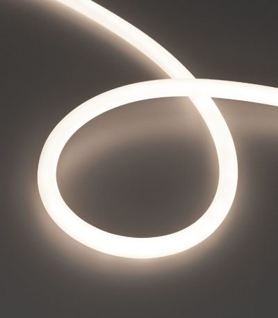 Светодиодная лента герметичная Arlight MOONLIGHT-TOP-S-M560-D13mm 24V Day4300 (13 W/m, IP65, 5m, wire x1, трос) 043817