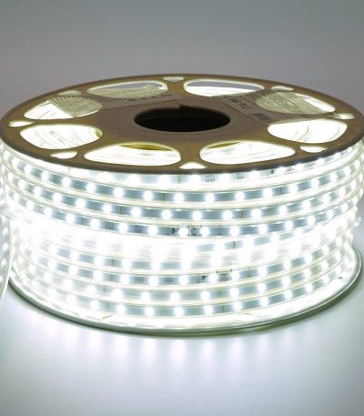 Светодиодная лента Saffit SST20 220В 6Вт/м 6500К 50м IP65 55245