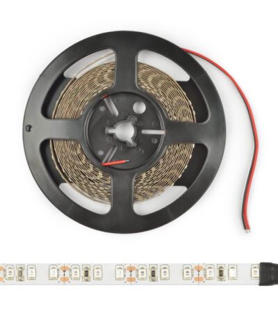 Светодиодная лента (UL-00005872) Uniel 9,6W/m 120LED/m 2835SMD теплый белый 5M ULS-2835-120LED/m-8mm-IP20-DC24V-9,6W/m-5M-3000K
