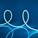 Светодиодная лента Uniel ULS-N11-2835-120LED/m-8mm-IP67-DC24V-10W/m-15M-LIGHTBLUE UL-00009105