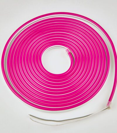 Светодиодная лента Uniel ULS-N11-2835-120LED/m-8mm-IP67-DC24V-10W/m-15M-PINK катушка в герметичной упаковке