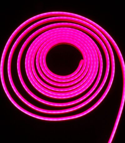 Светодиодная лента Uniel ULS-N11-2835-120LED/m-8mm-IP67-DC24V-10W/m-15M-PURPLE катушка в герметичной упаковке