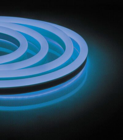 Светодиодная неоновая влагозащищенная лента Feron 12W/m 144LED/m 2835SMD синий 50M LS721 32713