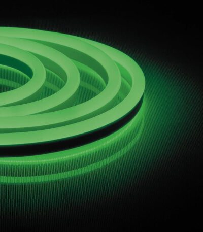 Светодиодная неоновая влагозащищенная лента Feron 12W/m 144LED/m 2835SMD зеленый 50M LS721 32714