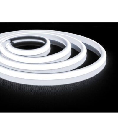 Светодиодная неоновая влагозащищенная лента Feron 14,4W/m 180LED/m 2835SMD холодный белый 5M LS651 32107