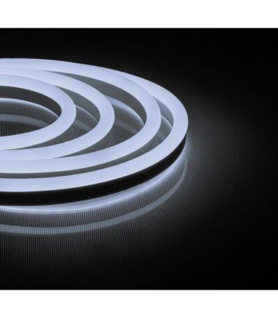 Светодиодная неоновая влагозащищенная лента Feron 9,6W/m 120LED/m 2835SMD холодный белый 50M LS720 29560