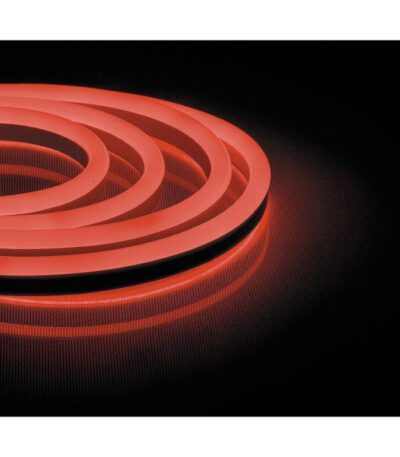 Светодиодная неоновая влагозащищенная лента Feron 9,6W/m 120LED/m 2835SMD красный 50M LS720 29562