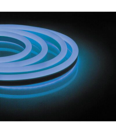 Светодиодная неоновая влагозащищенная лента Feron 9,6W/m 120LED/m 2835SMD синий 50M LS720 29563