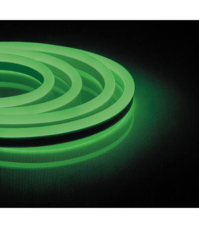 Светодиодная неоновая влагозащищенная лента Feron 9,6W/m 120LED/m 2835SMD зеленый 50M LS720 29564