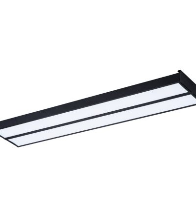 Светодиодная панель Uniel ULO-K15A 2x16W/4000K/L100 IP44 BLACK UL-00012588