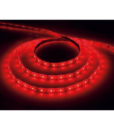 Светодиодная влагозащищенная лента Feron 4,8W/m 60LED/m 2835SMD красный 5M LS604 27676