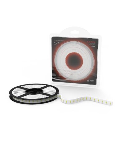 Светодиодная влагозащищенная лента Gauss 4,8W/m 60LED/m 2835SMD красный 5M 311000705