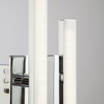 Настенный светодиодный светильник Eurosvet Hi-tech 90020/2 хром