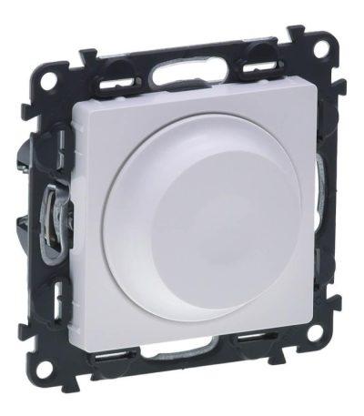 Светорегулятор Legrand Valena Life поворотный без нейтрали белый 752460