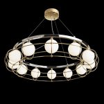 Подвесная люстра Maytoni Carcass MOD312PL-12GCH