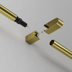 Фиксатор для накладного монтажа штанговой системы Maytoni Axity CA010SM-BS