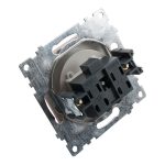 Розетка 1-местная с/з с защитной шторкой Stekker Катрин 39582