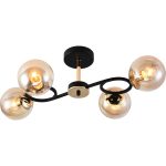 Люстра на штанге Reluce 01338-0.3-04 BK+FGD