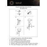 Бра Aployt Lulu APL.820.01.01