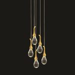 Подвесной светильник Delight Collection Seed OMG07287-5 gold