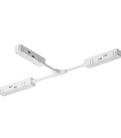 T-образный коннектор питания для магнитного шинопровода Maytoni Technical Magnetic track system Gravity TRA004CWT-22W