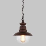 Уличный подвесной cветильник Elektrostandard Talli H GL 3002H брауни 4690389106583