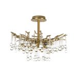 Люстра на штанге Loft IT Coral 10351/460C AB