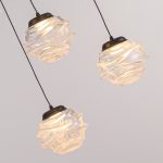 Подвесной светильник Delight Collection MD25030003-5A matt black/clear